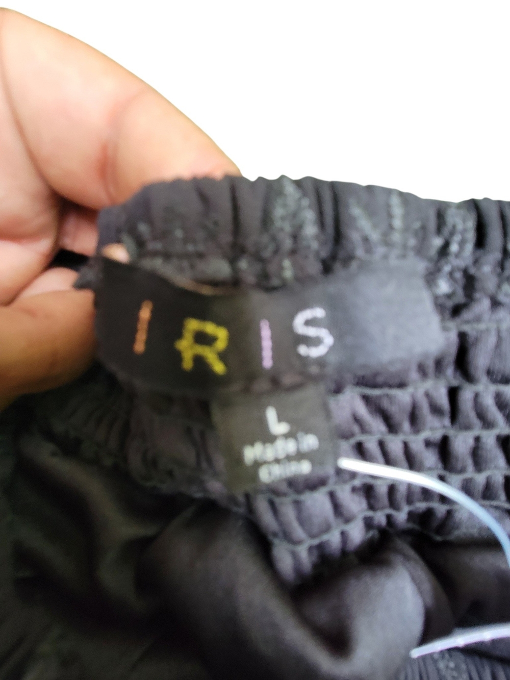 iris Black Ruffled Tiered Shorts Set - Picture 5 of 8